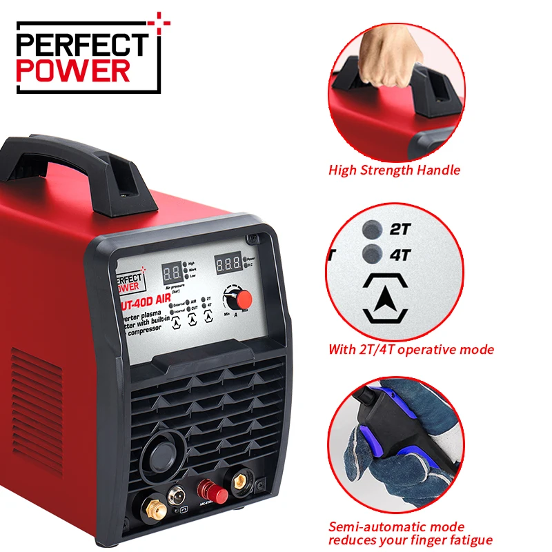 cut-40d air portable air plasma cutter cut 40 built in air compressor cutting machine lgk 200 plasma cutter