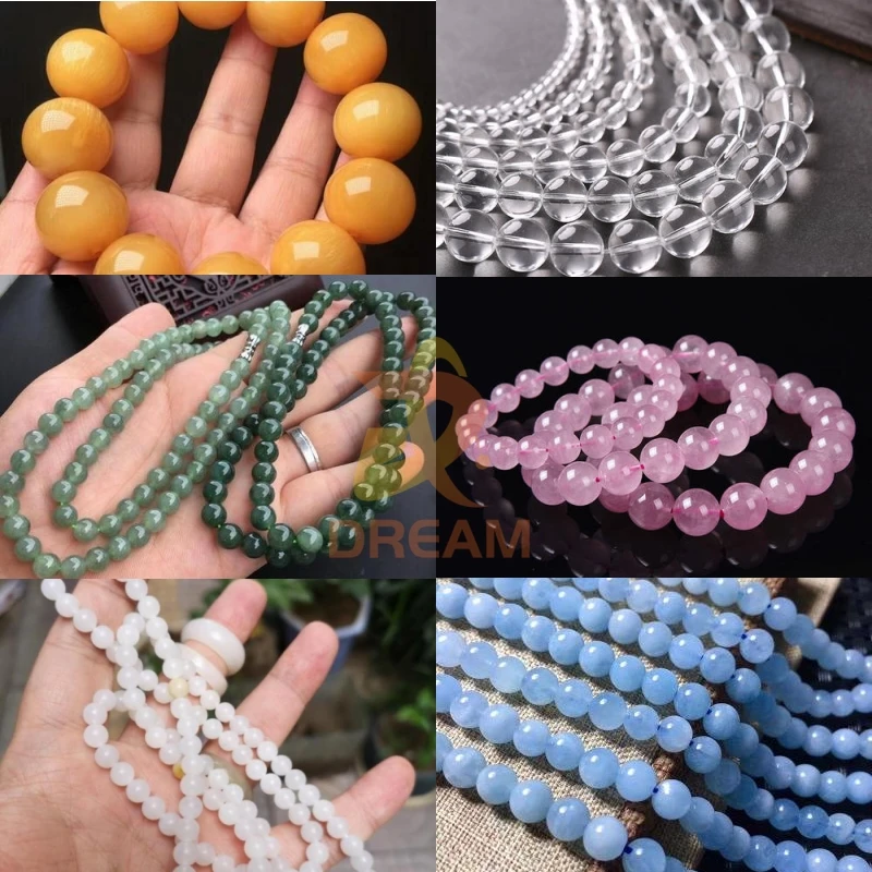 Automatic Plastic Beads Strings Machine Pearl Seed Bead String Machines for Round Beads