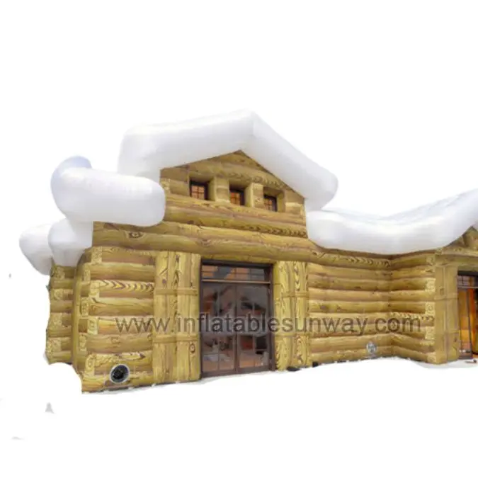 Sunway inflatable structure chalet house LED lighted inflatable wedding marquee inflatable party even tent for sale