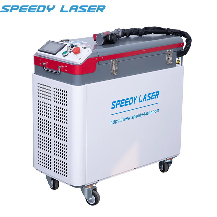 Laser rust removal cleaner machine 200W pulse handheld laser cleaning machine for rust paint metal oil graffiti coating removing