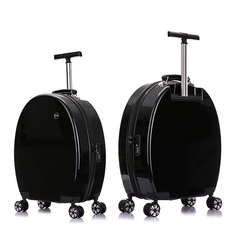 360 Degree ABS Suitcase Women Travel Bags Luggage Rolling Hard Case Luggage
