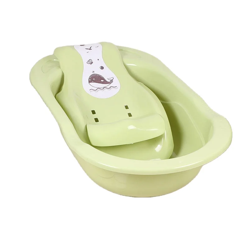 High quality new design plastic baby bathtub with bath chair  baby kids bath tub