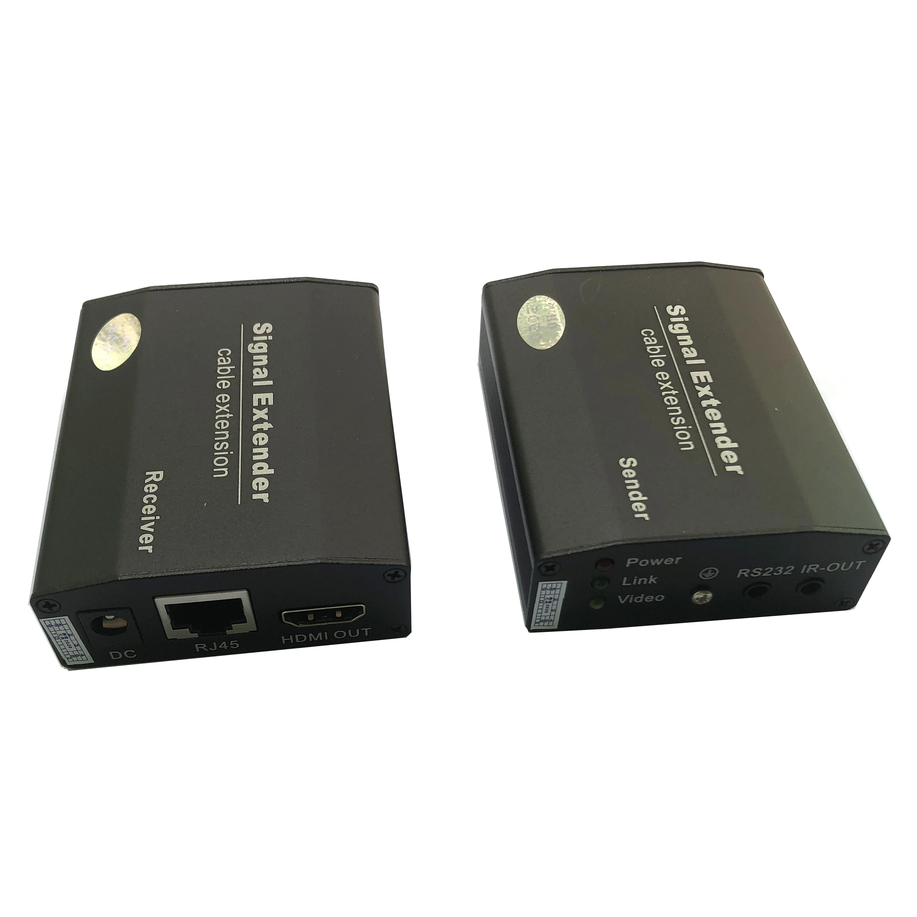 
 HDB-70D малого радиуса действия HDMI Extensor аудио-видео передатчик и приемник несжатый 70 м блок с пультом дистанционного управления RJ45 4K HDMI удлинитель по Cat5e  