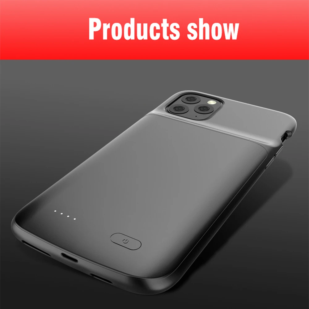  Шэньчжэнь коробка батареи ванка силы для iPhone 11 Pro MAX 5000 мА/ч удобный заряда Чехол зарядный