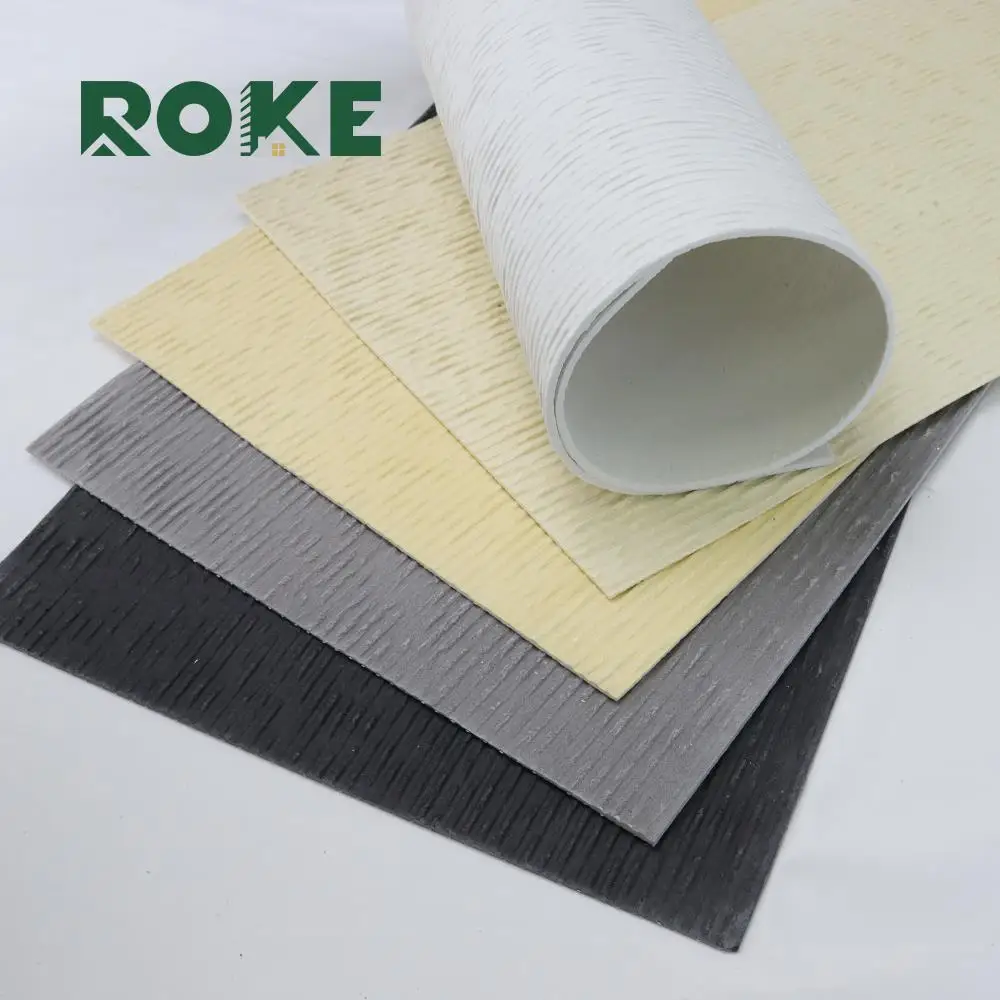 ROKE Natural Stone Sheet Wall Decor Flexible Soft Cladding Stone For Interior and Exterior Wall Tiles Flexible Stone