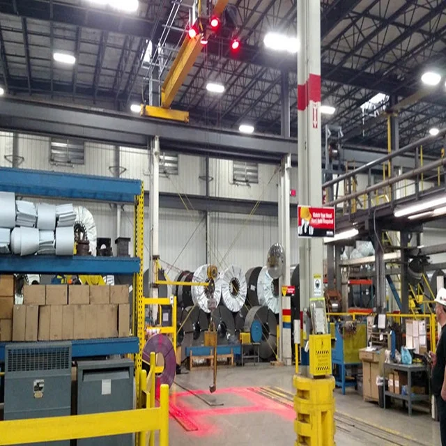 140w LED Tower Crane Wanring Light Engineering Construction Crane Safety Blue Spot Light Crane Lighting