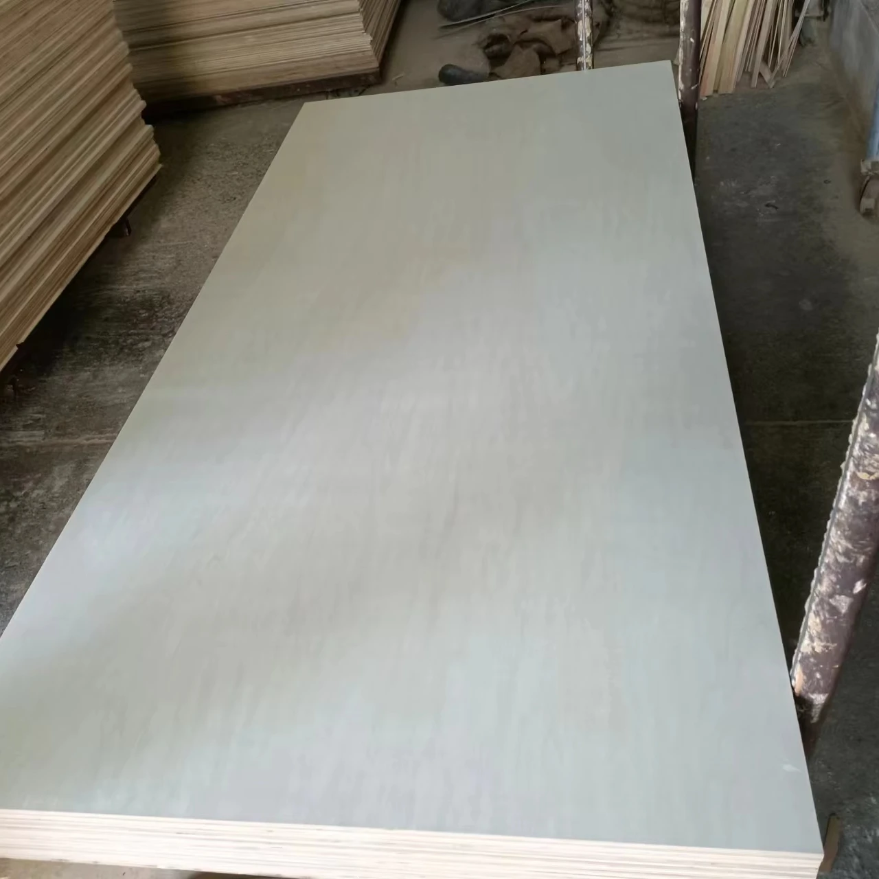 Hot selling size 18mm bleached poplar plywood, double-sided AA/AA grade, CARB P2 certified | Glue: E0