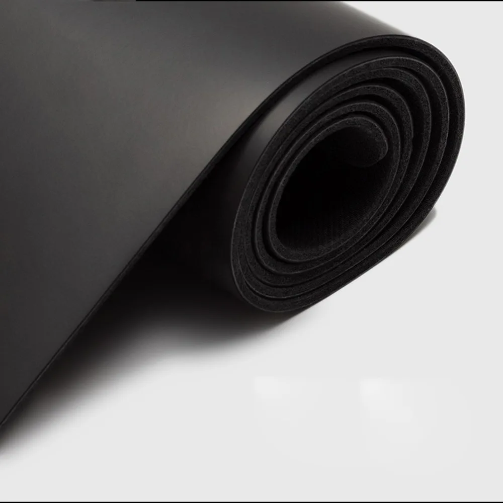 Custom Logo Natural Rubber Non-slip Fitness Yoga Mat Environmental Protection Thicken No Slip
