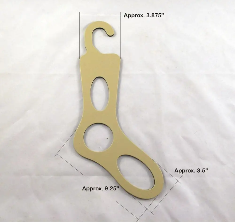 Laser cut Wooden Sock Blocker knitting tool for Knit Socks