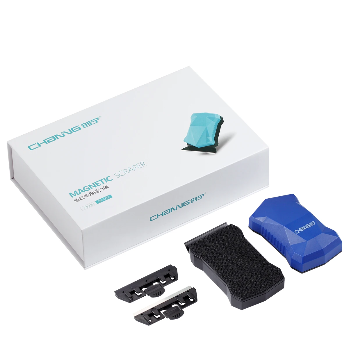 High Quality Mini Size Magnet Aquarium Cleaner With Algae Scraper For Fish Tank Glass