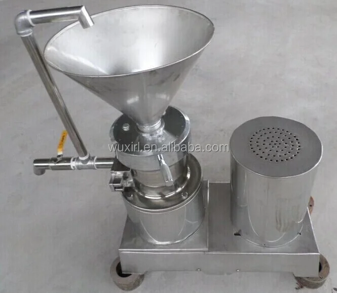 CE big garlic onion blueberry mango yam sauce colloid milling machine mini commercial machinery to make peanut butter powder