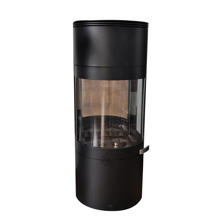 Best Selling Round Ethanol Stove Insulated Indoor Ethanol Fireplaces , Bioethanol Stove