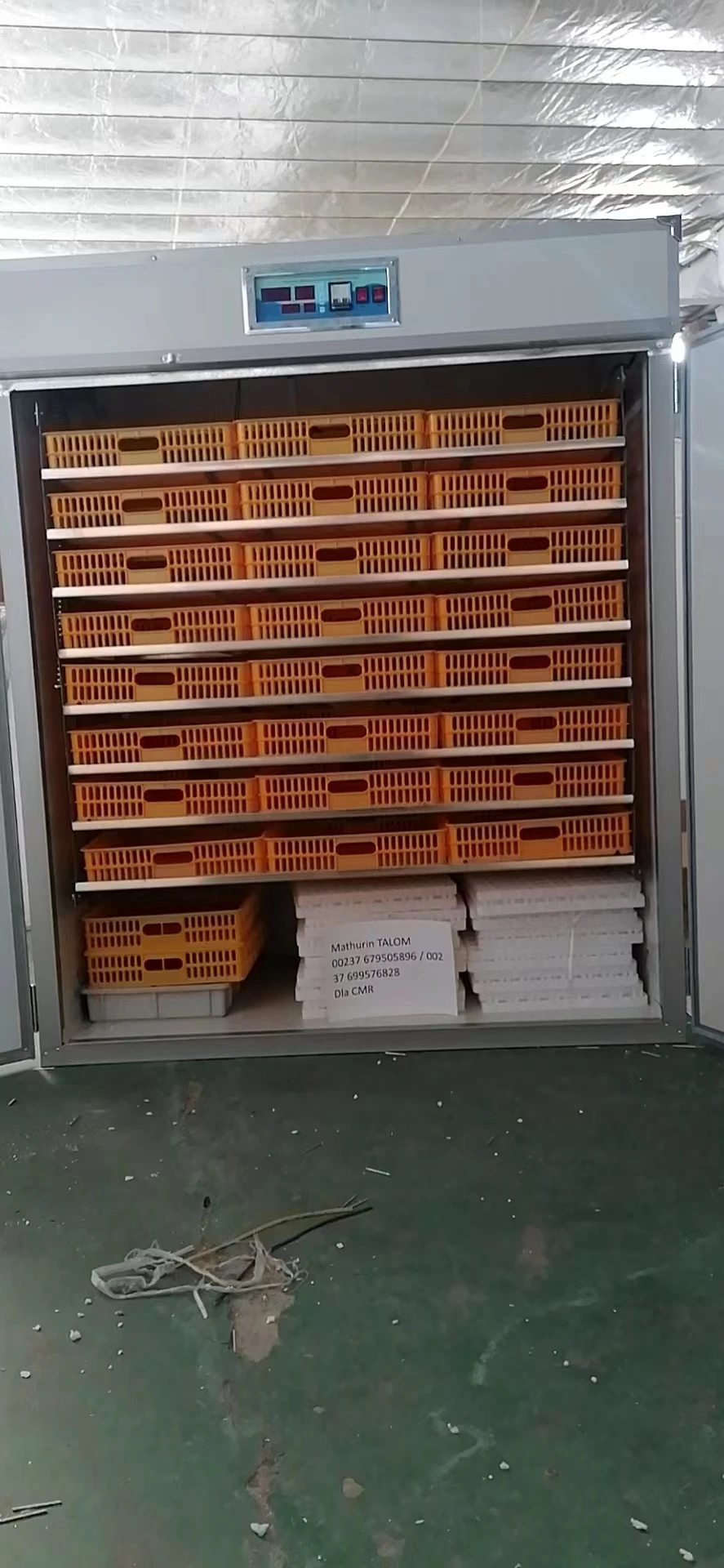 1056 chicken eggs industrial incubator poultry farm equipment hen egg incubation