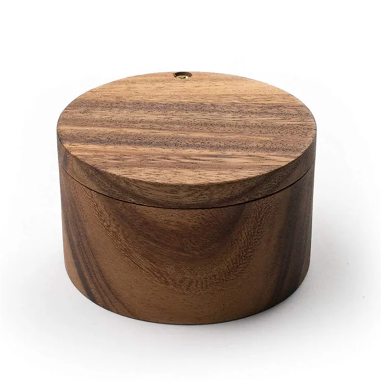 Высококачественный великолепный элегантный аппалахийский погреб, соляная коробка из дерева акации