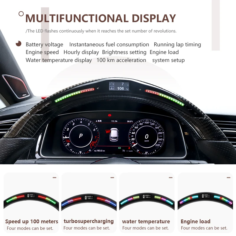 Carbon fiber steering wheel customization wholesale suitable for Benz 2015-2018 w205 model steering wheel
