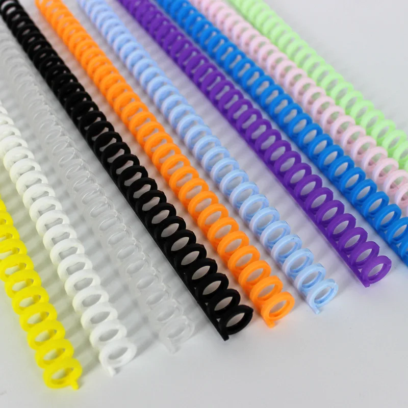 high quality factory 30 hole loose-leaf notebook Plastic binding ring Binder Clips