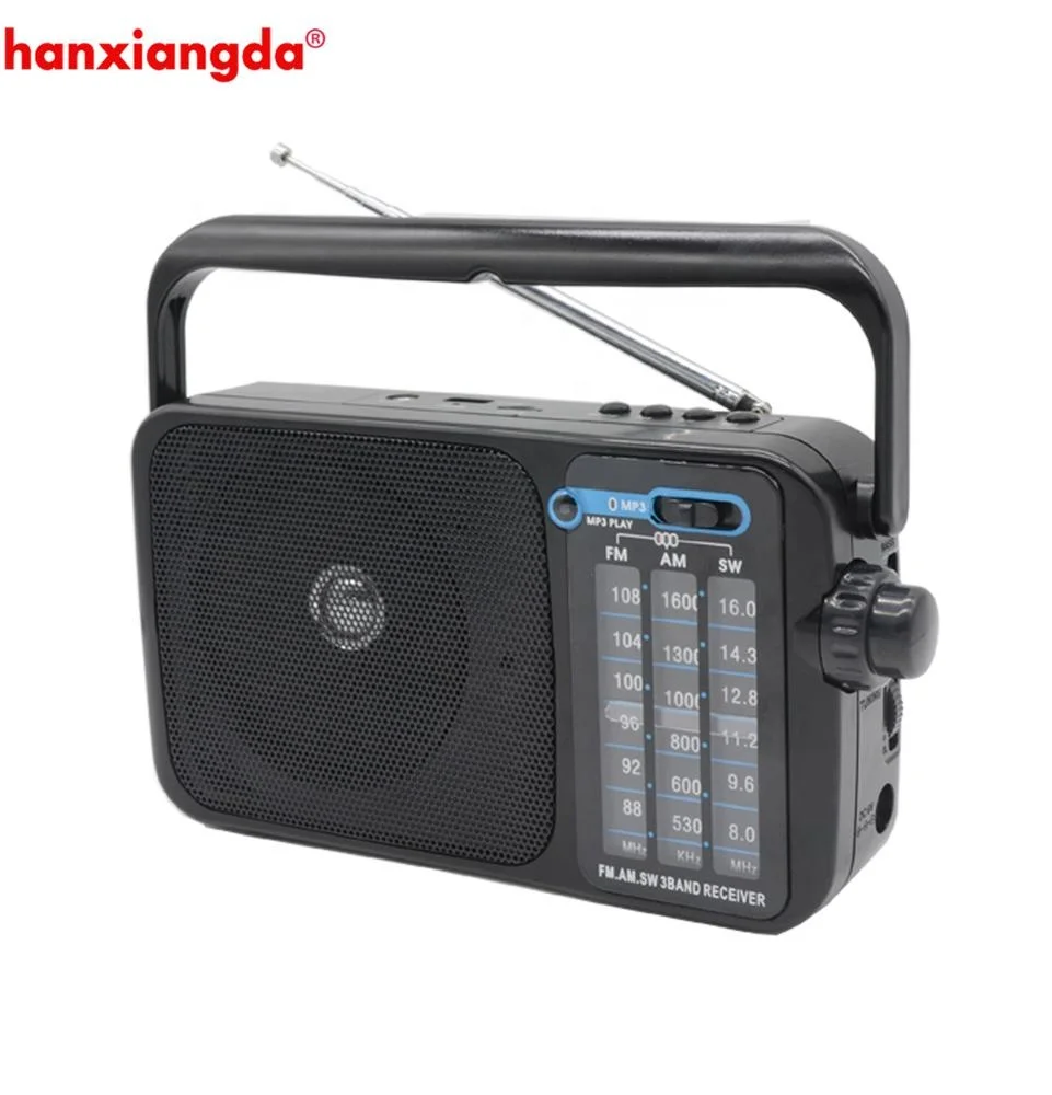 Multifunctional Battery Powered AM/FM Radio cheap portable am/fm radio