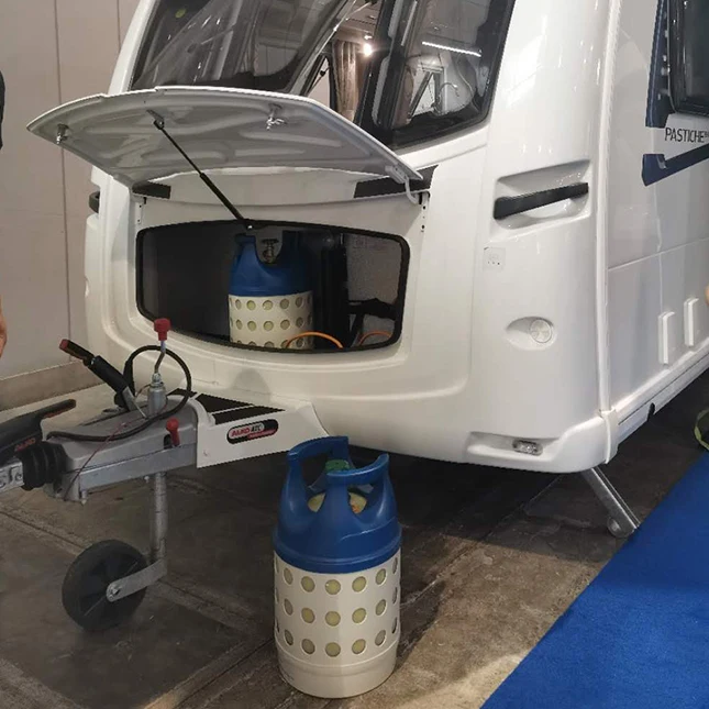 LPG Fiberglass GAS CYLINDER 12 KG for industrial forklift truck