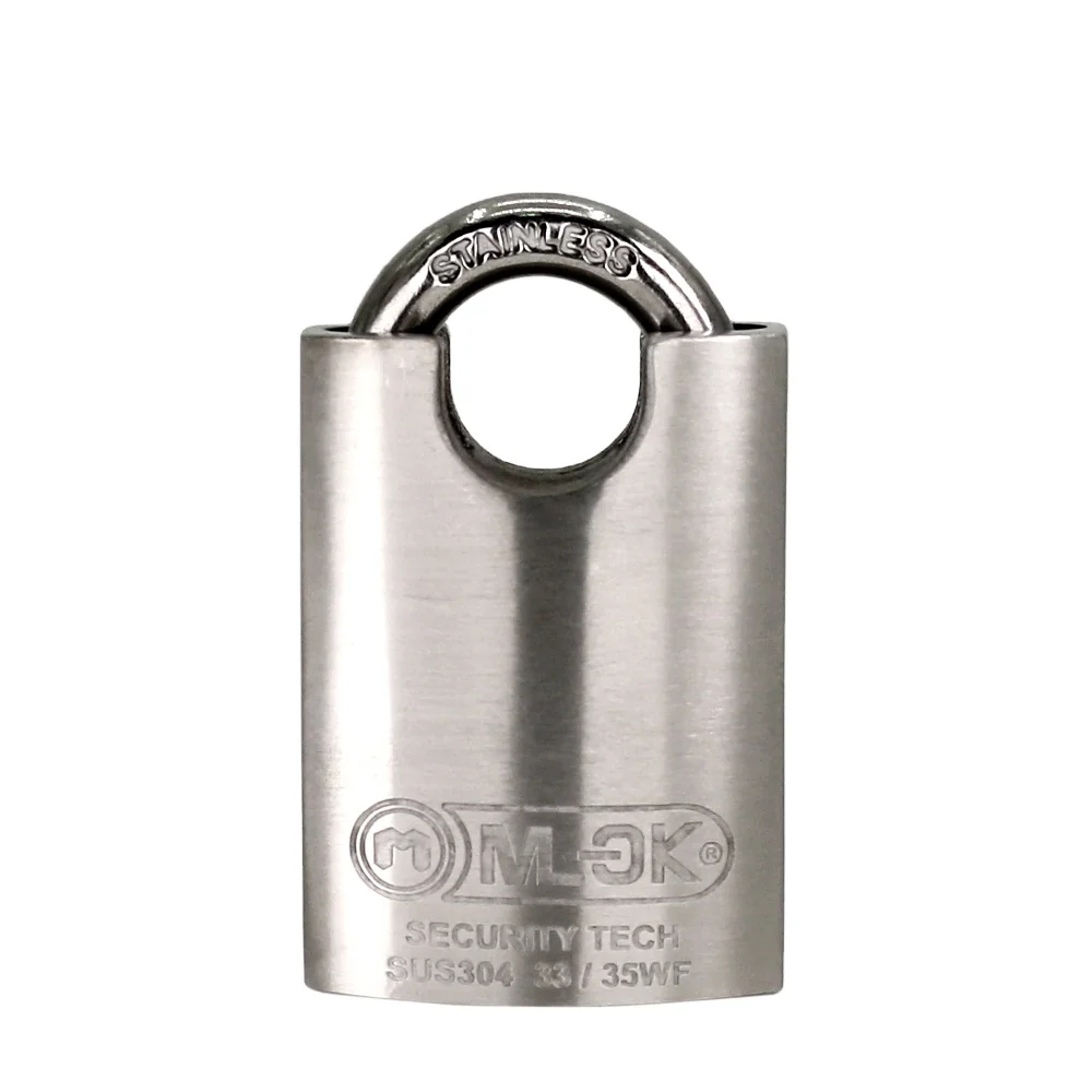 MOK High security hidden shackle padlock shrouded padlock keyed alike master key padlock
