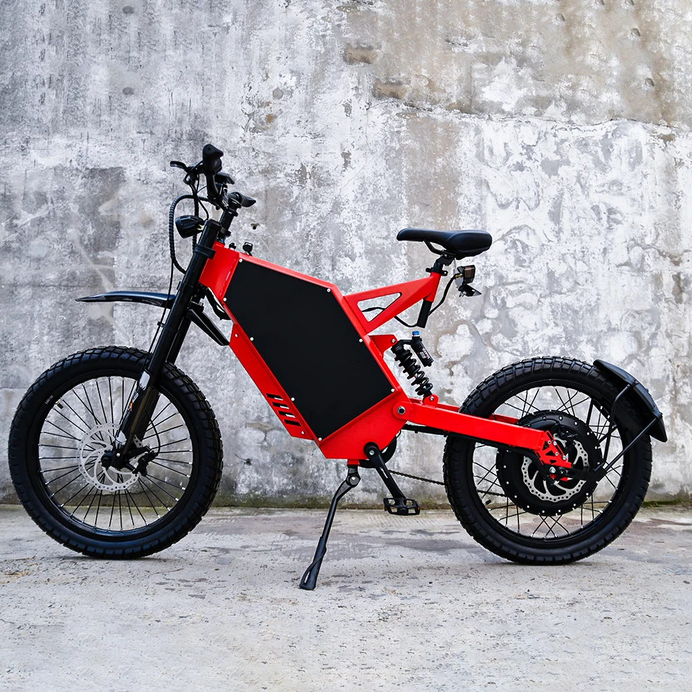 Электрический внедорожник 72 В 5000 Вт недорогой стелс-бомбардировщик Ebike 62 миль в час 100 км/ч 42AH LG DNM подвеска мотоцикл доставка