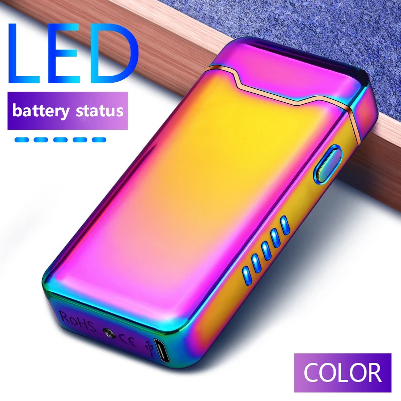 Big flame rechargeable USB novelty Eco-friendly lighter for wholsesaler
