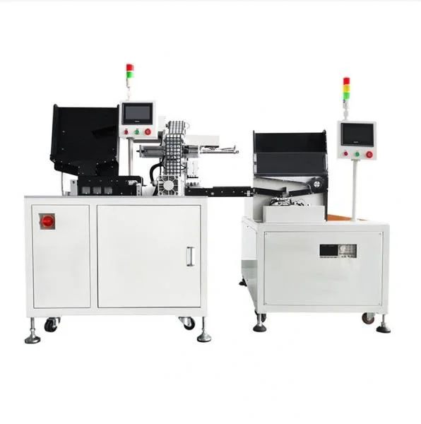 AITOPS Automatic Cylindrical Battery Sticking And Sorting Integrated Machine 2 In 1 Insulation Paper Sticker & Capacity Sorter
