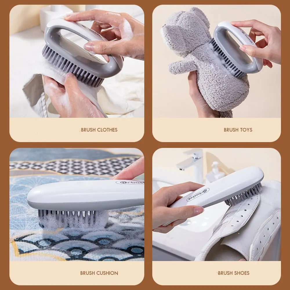 Easy to Grip Household Cleaning Soft Bristle Laundry Scrub Brush Clothes Underwear Shoes Scrubbing Brush Cleaning brush