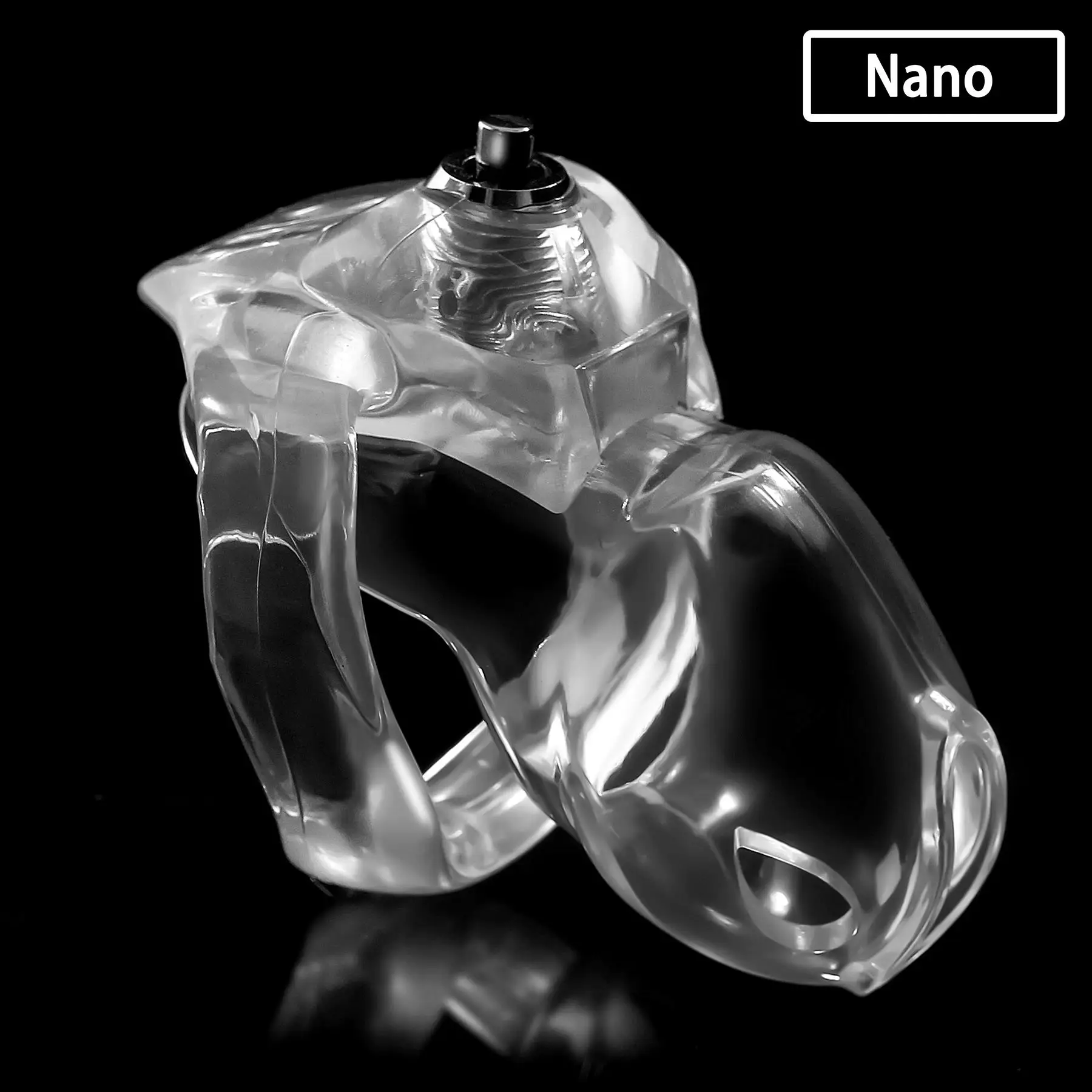 MOGlovers New Bondage Lockable Men Chastity Devices Penis Cock Cage Nub Small Nano Standard Male Chastity Cages