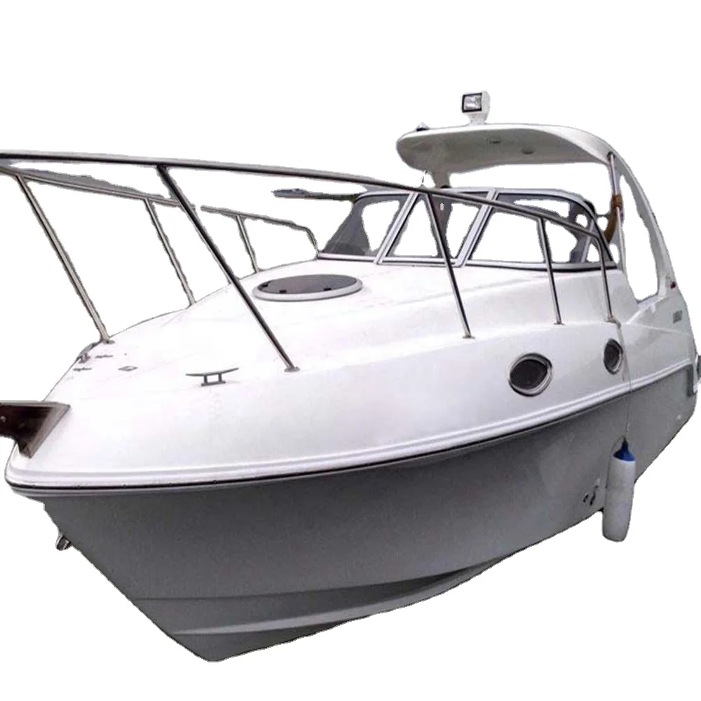 Gather Yacht 27ft Affordable Fishing Motor Luxury Super Yachts Classic Fiberglass Speed Boat with Prices