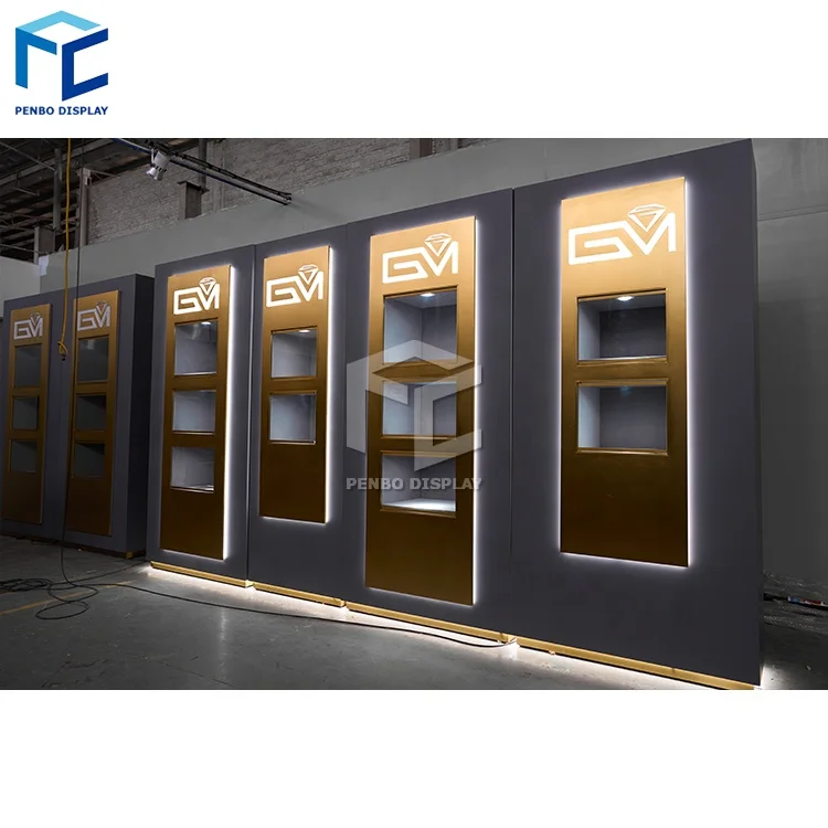 Напольная витрина для ювелирных изделий