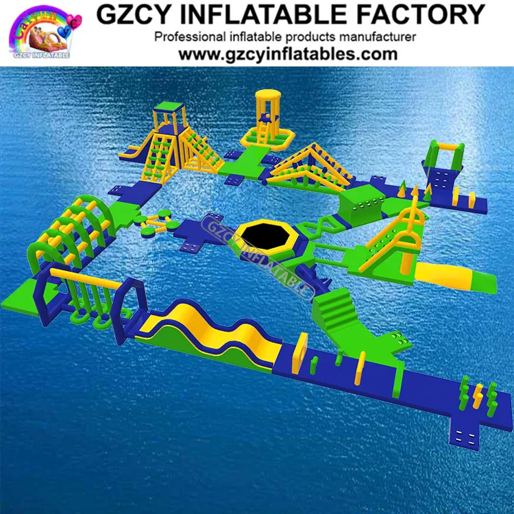 165 емкость Новый парк аттракционов плавающая вода игра взрослый надувной аквапарк