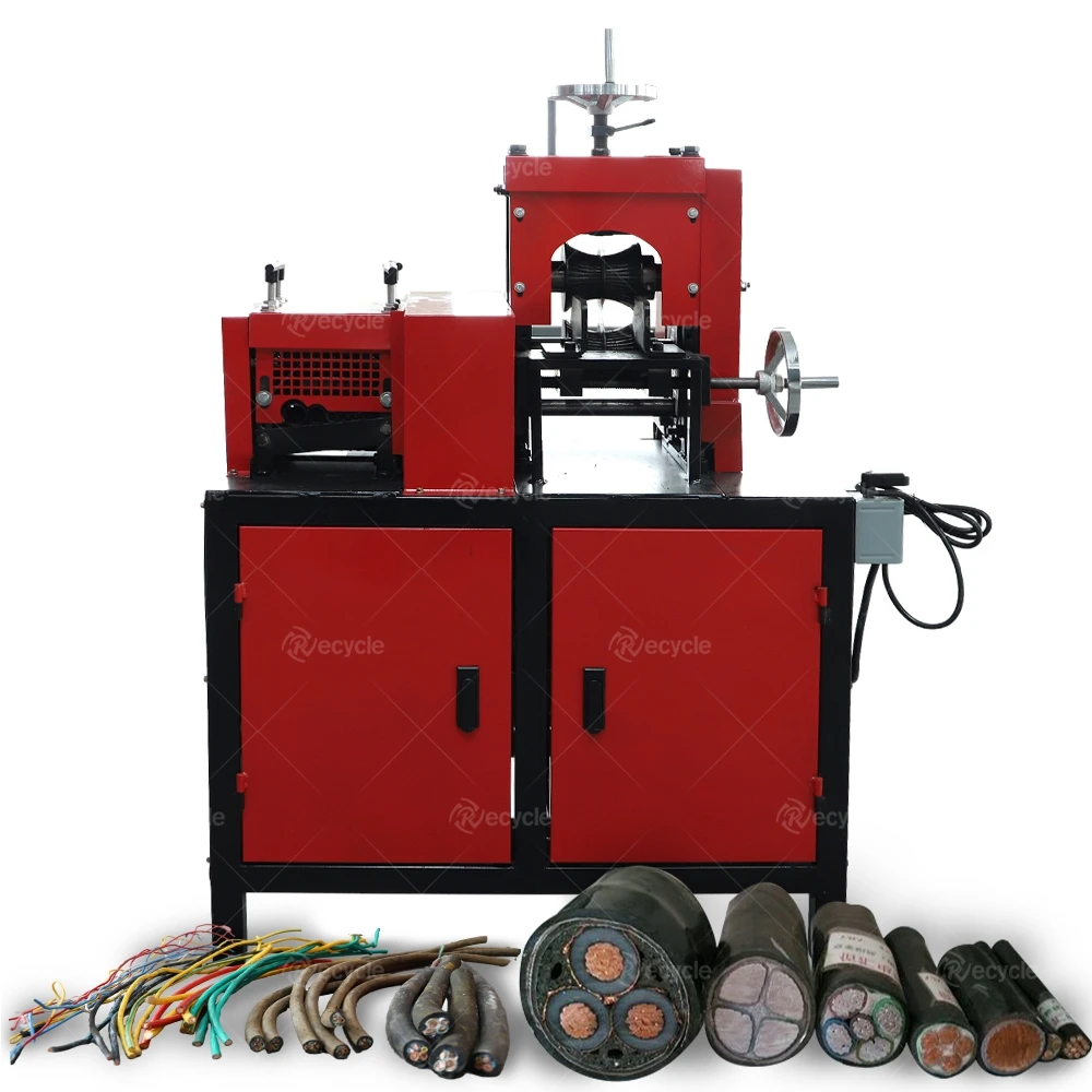 China Manufacturer Copper Wire Cable Stripper Machine Chinese Famous Brand Waste Copper Cables Recycling Machine