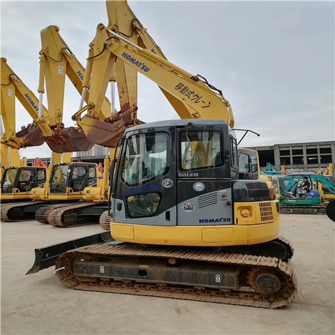 Komatsu PC78US Япония первоначально importerdmin Komastu pc78us 7-тонный подержанный гусеничный экскаватор продажа по низкой цене