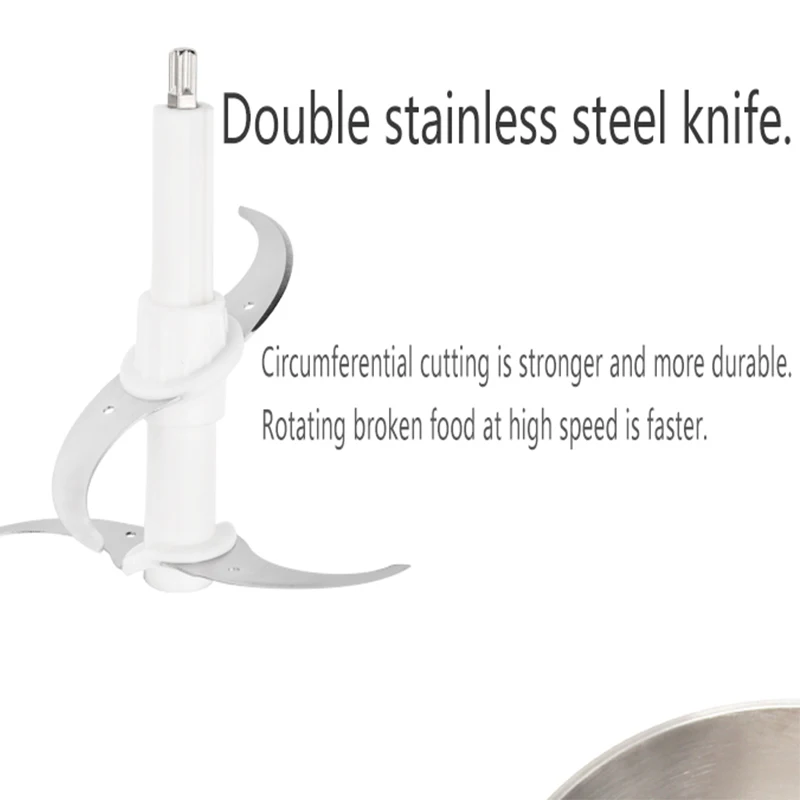 China Good Supplier High Quality Stainless Steel Meat Grinder Multifunctional Dumpling Stuffing Machine Cheap Garlic Crusher