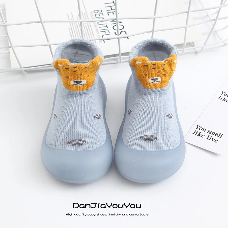 Wholesale Rubber Soles Kids Shoes Socks Non Skid Floor Mesh Breathable Baby Socks