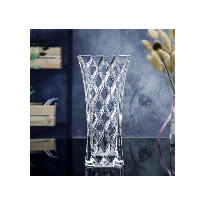 Top Selling Wholesale Home Decorative Bohemia Custom Crystal Vase for Flower