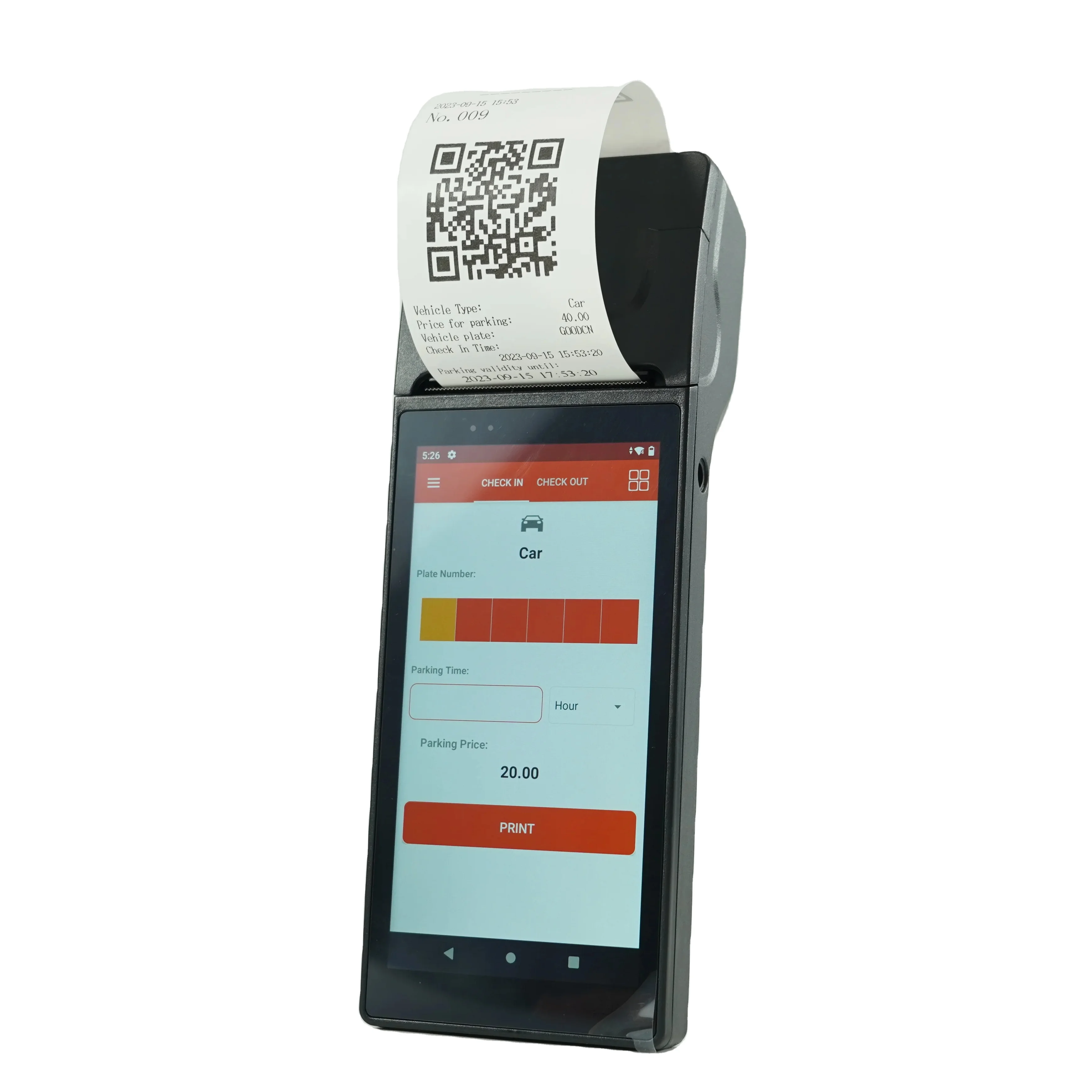 Android Pos Printer Terminal Machine Handheld 4g Wireless 58mm Thermal Printing for GloriaFood  WooCommerce WIX