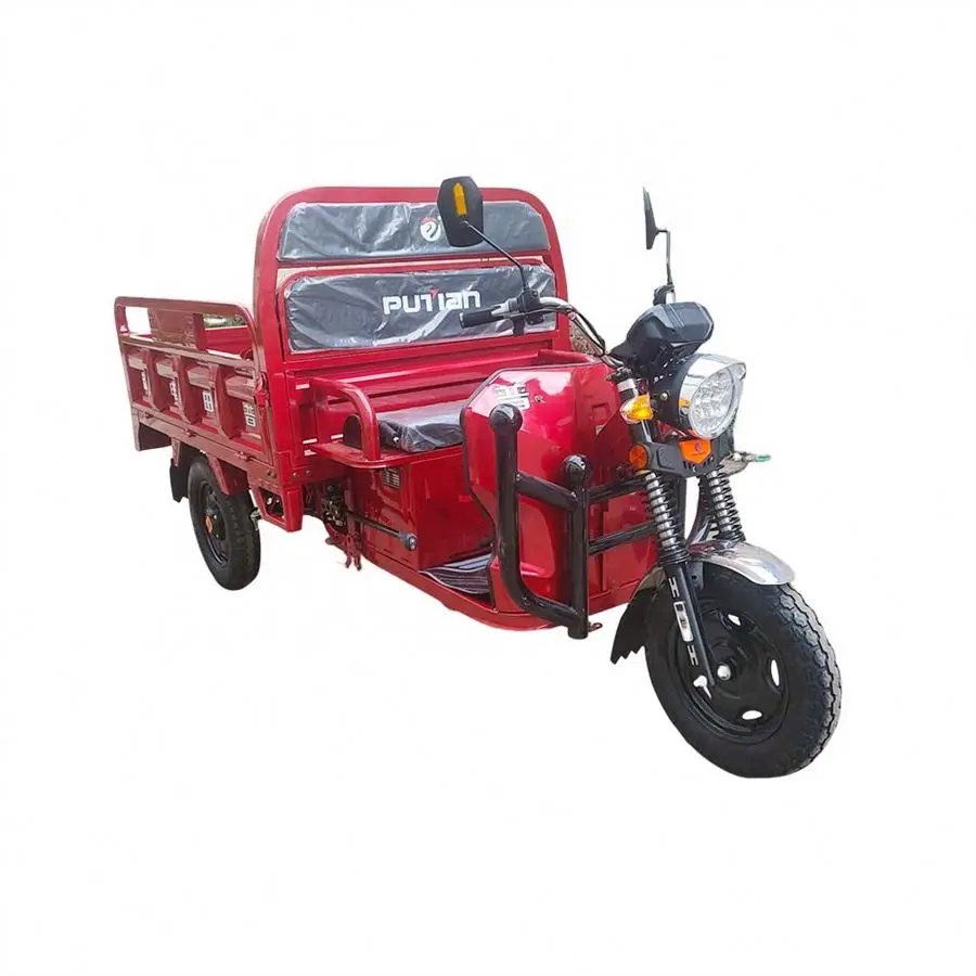 PuTian Top And Hot Selling 60 V Electric-Tricycle-China Tricycle Box Fat Tire Electric From China Source Factory
