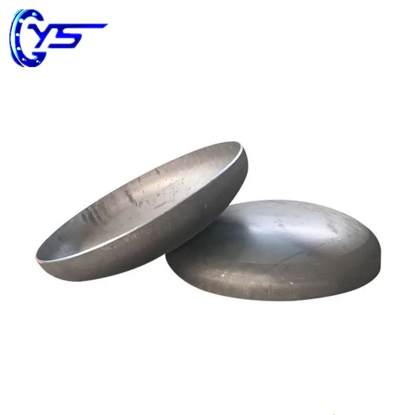 SS304 SS316 Regular Or Custom Pipe End Cap For Plug Pipeline