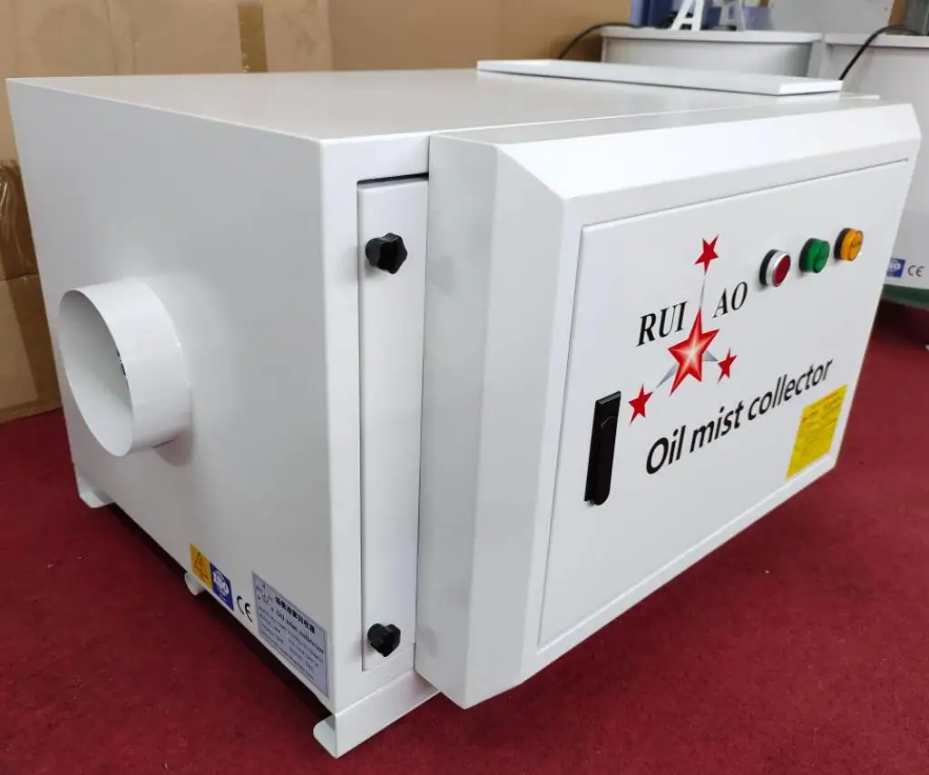 Фильтр-экстрактор воздушного масляного тумана очиститель электростатический коллектор для центра станка с ЧПУ