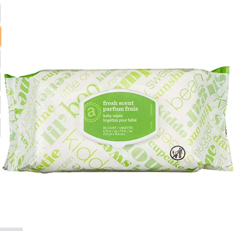 Wholesale eco friendly organic materials baby wet wipes 99.9 water
