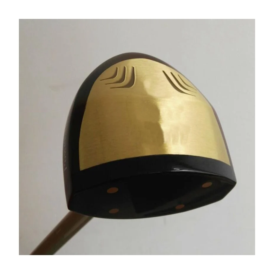 Wood Durable Park Golf Clubs Golf Head 2021 Hot Sale OEM Wholesale Right Hand Men Plain Wood Set Play Tool Wooden Golf Putter
