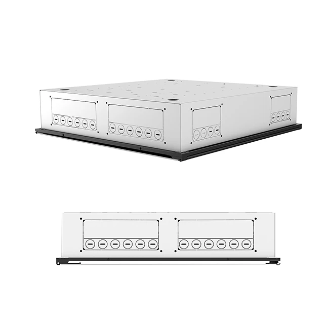 Switchboard covering electric mcb fiber optical power rubber distribution box din rail