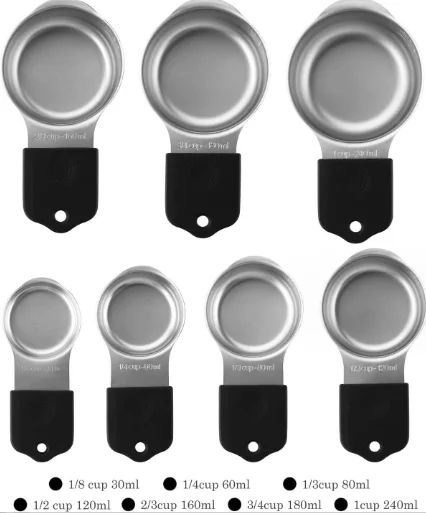 Stainless Steel Measuring Cup Measuring Spoon Set Measuring Spoon Set Stainless Steel With Magnetic Handle