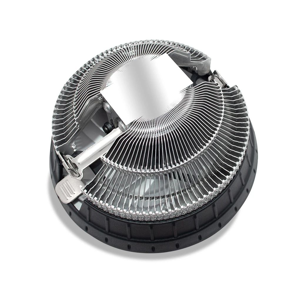 factory price Intel CPU Cooler Fan for LGA L200 1150 1151 1155 1156 1366 775 series PC Case Quiet Color Light CPU Cooler