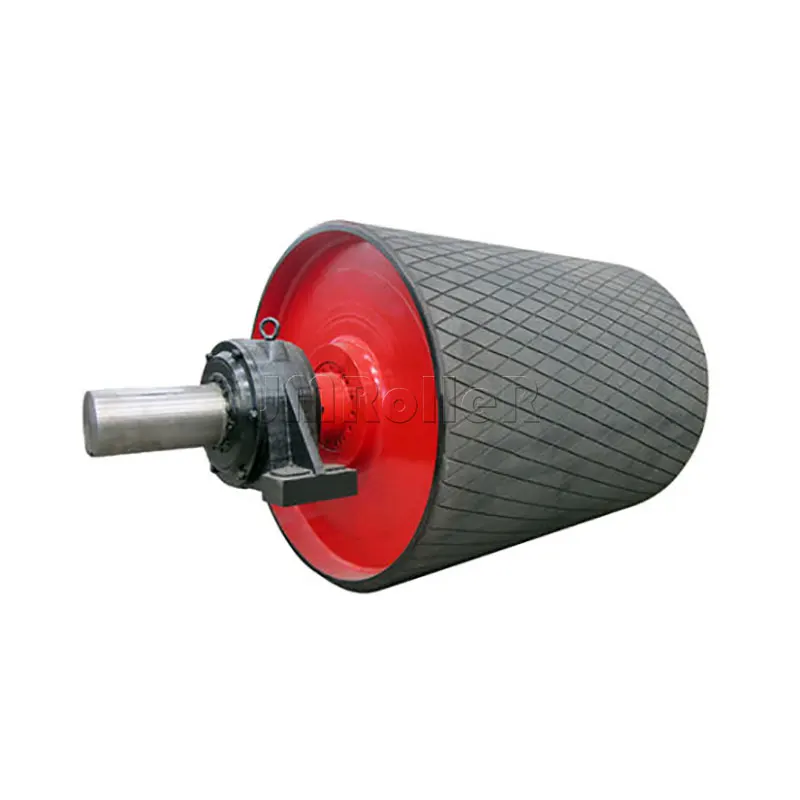 Conveyor Drum / Tail Pulley for stone plants conveyor system,conveyor belt drum motor