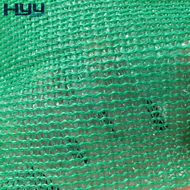70% Saran Green shade net for agriculture gardening purpose raschel mesh netting
