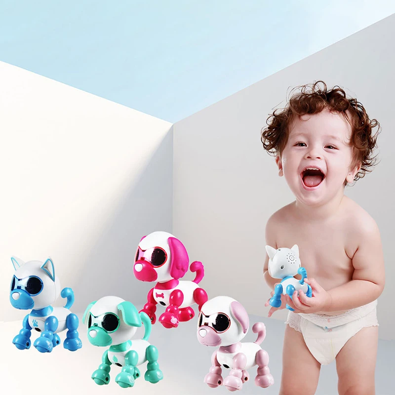 2022 Hot Sell Smart Dogs Interactive Intelligent Pet Puppy Toy Sound Control Interaction Robot Dog