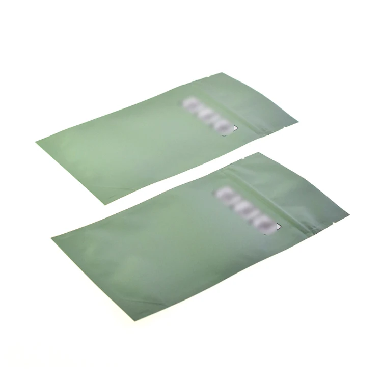Best Supplier Best Price Custom Logo Transparent Square Plastic Bags with Child Resistant Zipper Aluminum Plastic Bags