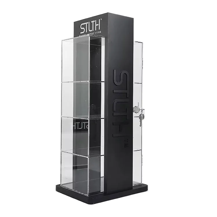 Wholesale Tobacco Display Case Acrylic Smoke Shop Display